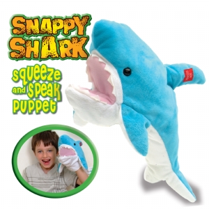 Shark Puppet - Voice Recording Talking Toy