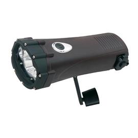 Shark Waterproof Wind up Torch and Mobile Charger