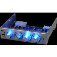 Sharkoon CCFL 3.5 Controller Unit - Silver with Blue Lumination