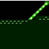 Sharkoon Green LED Flash Light with 12 LEDs