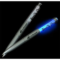 Luminous Pen with Case and Spare Batteries