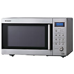 22L Digital Microwave with Stainless Steel Trim