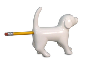 Sharp End Barking Dog Pup Pencil Sharpener