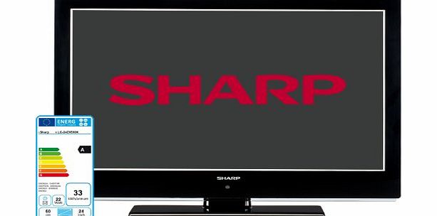 Sharp LC24DV510K 24-inch HD Ready 1080p LED Backlight TV and DVD Combination
