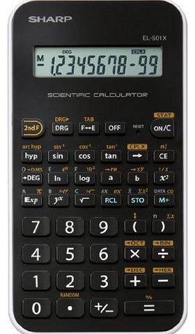 Sharp NEW Sharp Calculator Handheld Junior Scientific Battery Power 11 Digit Ref EL-501x