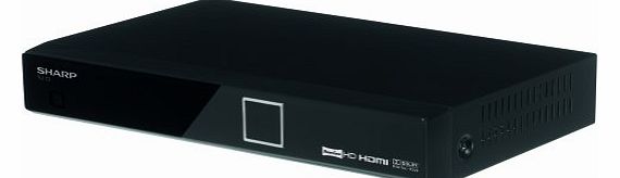 Sharp TUT2 Freeview HD Digital Receiver with DVB-T2/ DVB-T Tuner supporting HD and SD Formats.