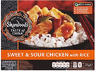 Sharwoods Sweet and Sour Chicken with Rice