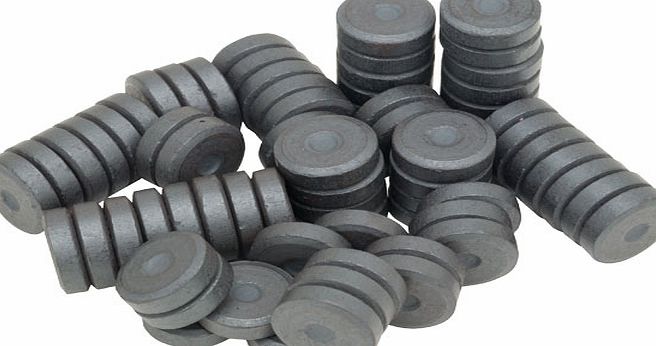 Shaw Magnets Ceramic Disc Magnets 10 X 3mm - Pack of 50