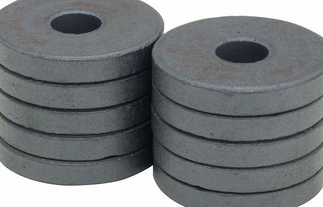 Shaw Magnets Ferrite Ring Magnets 24mm Pack of 10 FR240705X10