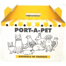 Shaws Port-A-Pet Cardboard Pet Carrier Standard