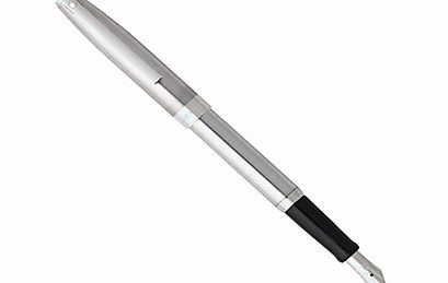 Sheaffer Sagaris Fountain Pen, Brushed Chrome /