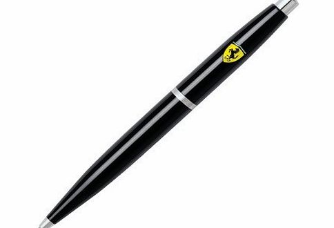 SHEAFFER  Scuderia Ferrari VFM Nickel Plate Trim Ballpoint Pen - Gloss Black