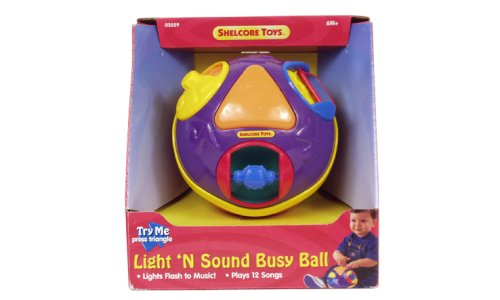 Shelcore Light N Sound Busy Ball