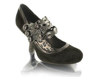 Shellys Mary Jane Court Shoe