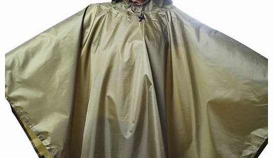 Shengyuan Multi-Purpose Camping Raincoat / Ground Sheet / Tent Tarp Green (SY-134-03 UK)