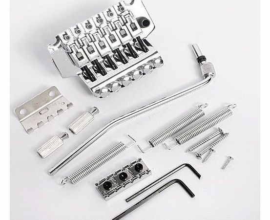 Shenzhen Lotmusic Technologe Co.,Ltd 1pkg Licensed Floyd Rose Sliver Guitar Tremolo Bridge Parts System