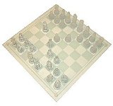 Sherwood Agencies Ltd Large glass chess set