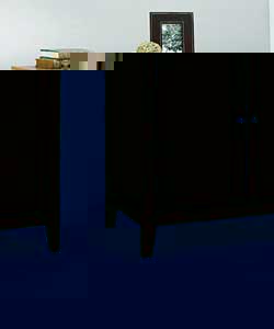 Light Oak Finish 2 Door Sideboard