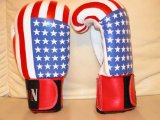 SHIHAN Boxing Gloves Leather / USA Print-12oz- SALE NOW ON !!