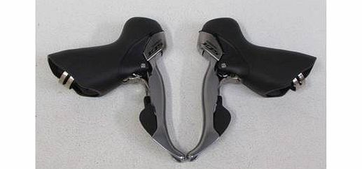 Shimano 105 5700 Shifters Double (soiled)