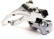 Shimano Deore XT M738 Front Derailleur, silver /black