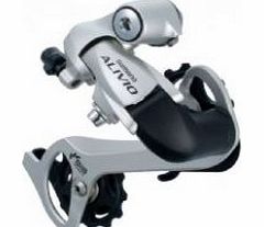 M410 Alivio rear derailleur#44; silver