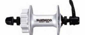 Shimano M475 disc front hub 6-bolt silver 32 hole