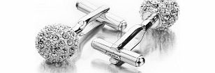 Shimla Silver Fireball Cufflinks