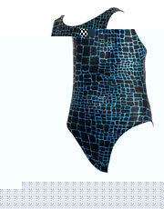 Shimmsuit Girls Glitter Space Cadet Swimsuit