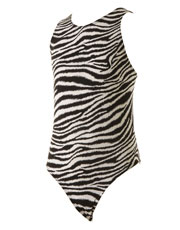 Girls Zebra Swimsuit