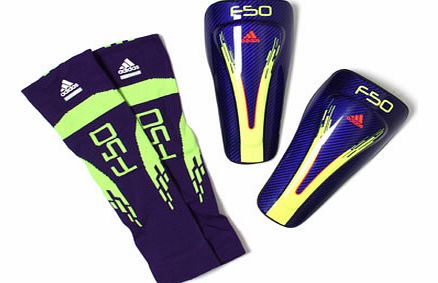 Shinpads  F50 Carbon Lite Shin Guards Anodized