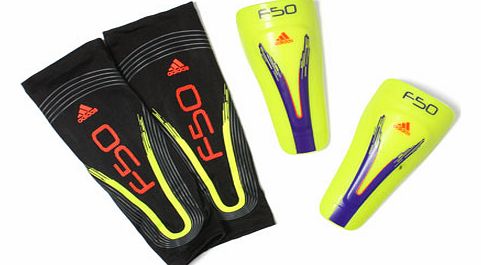 Shinpads  F50 Pro Lite Shin Guards Electricity/Purple