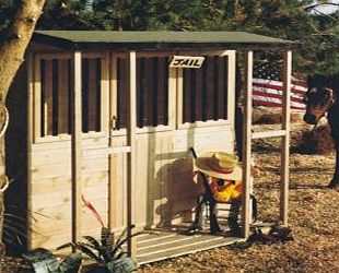 Shire Jailhouse 6X4 Playhouse - with Assembly Service