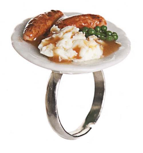 ShmooBamboo Classic Bristish Dish Sausage And Mash Ring from