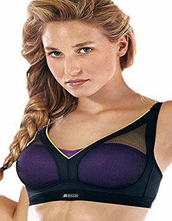Shock Absorber Active Shaped Support Sports Bra 6003 34 D Multi Black