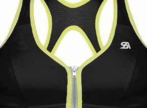 Shock Absorber Active Zipped Plunge Sports Bra 336002 34 C black