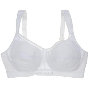 Shock Absorber Sports Bra- White- 32E