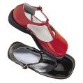 SHOE CO angel patent t-bar shoe