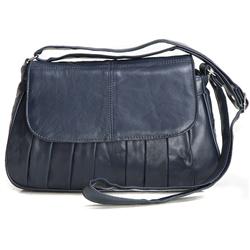 Shoe-Shop.com Female Corrina Leather Upper Textile Lining Bags in Black, Navy