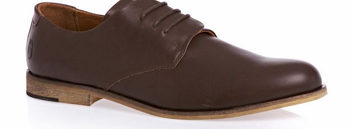 Shoe the Bear Mens Shoe The Bear Overlap Shoes - Brown