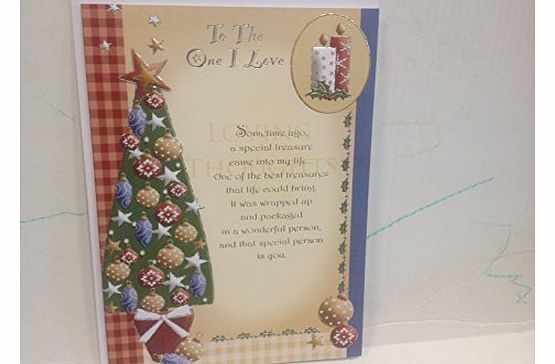 shop inc TO THE ONE I LOVE CHRISTMAS CARD
