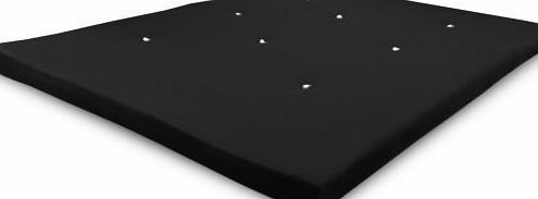 Shopisfy Futon Mattress Foldable - Black - 140cm (55``) X 190cm (63``) X 9cm (3``)