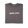 shotdead Quite Emo T-Shirt - Charcoal