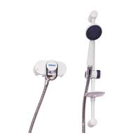 Showerforce ceramic disc power shower white