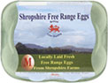 Shropshire Free Range Medium Eggs (6) On Offer