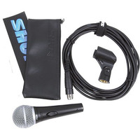 Shure PG58 Dynamic microphone With XLR to Jack
