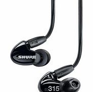 Shure SE315 Sound Isolation Earphones Black -