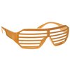 Shutter Shades Plastic Boxed Shutter Shades (Orange)