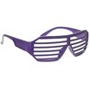 Shutter Shades Plastic Boxed Shutter Shades (Purple)