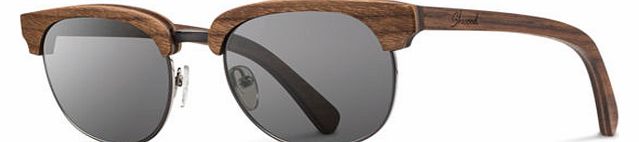 Shwood Eugene Sunglasses - Walnut Silver